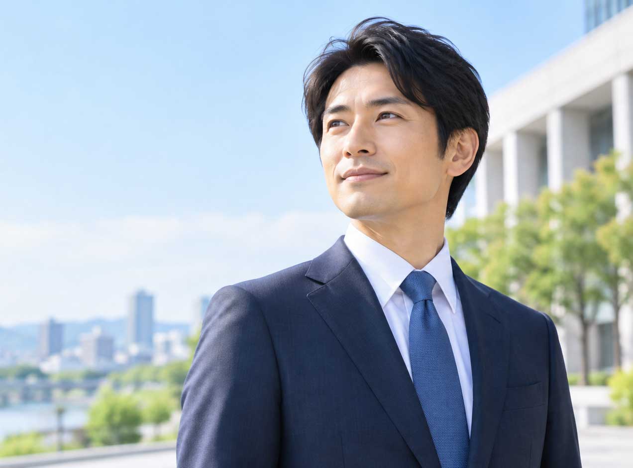 まちの方とお話しする様子